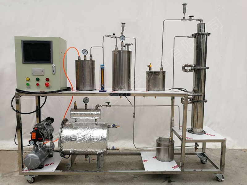 数据采集吸附法净化气体中氮氧化物实验装置（全不锈钢、带活性炭再生）